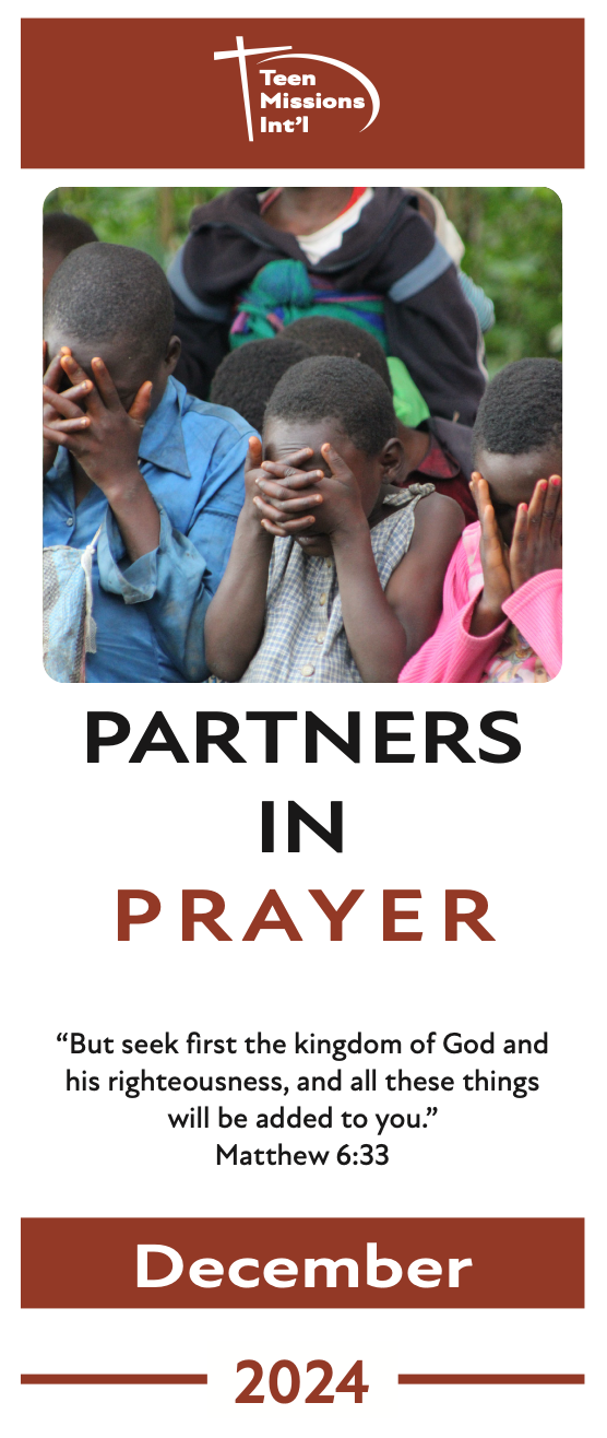 December 2024 Partners In Prayer