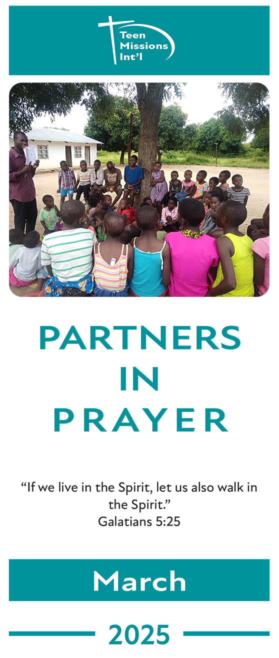 March 2025 Partners In Prayer