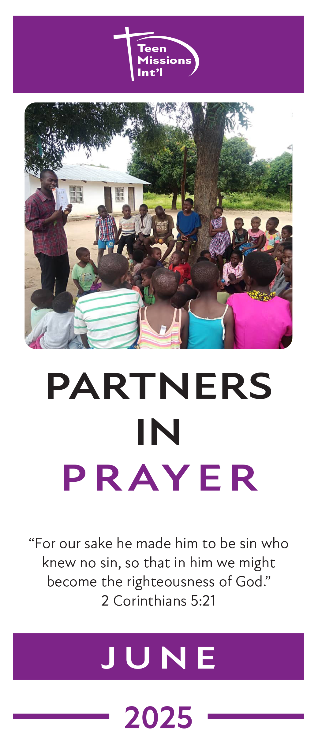 March 2025 Partners In Prayer