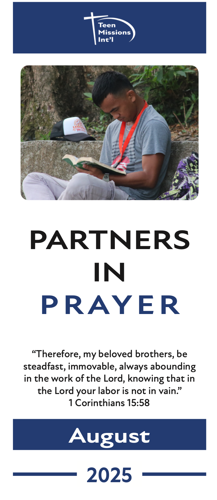November 2024 Partners in Prayer
