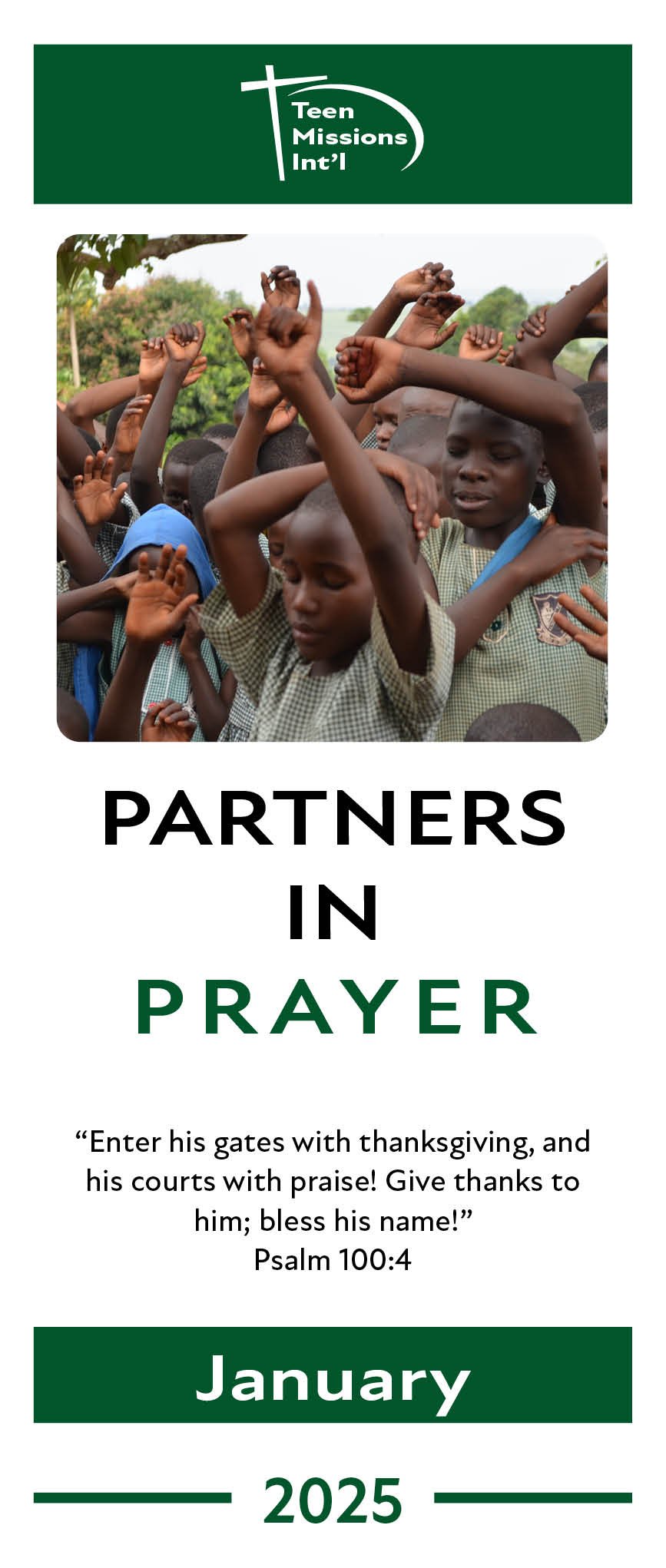 October 2024 Partners In Prayer